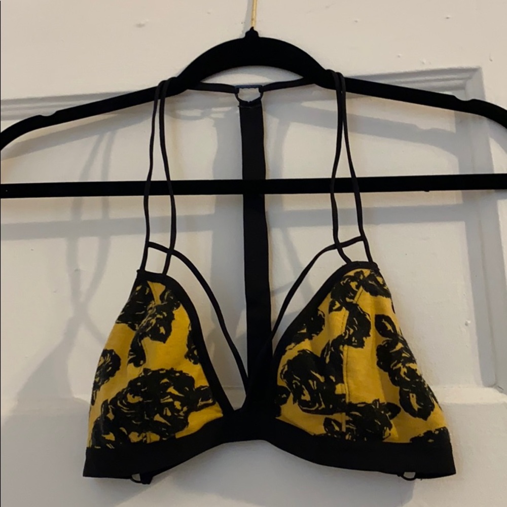 Cute Yellow Free People Bralette